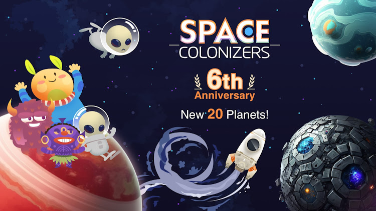 #5. Space Colonizers Idle Clicker (Android) By: CapPlay