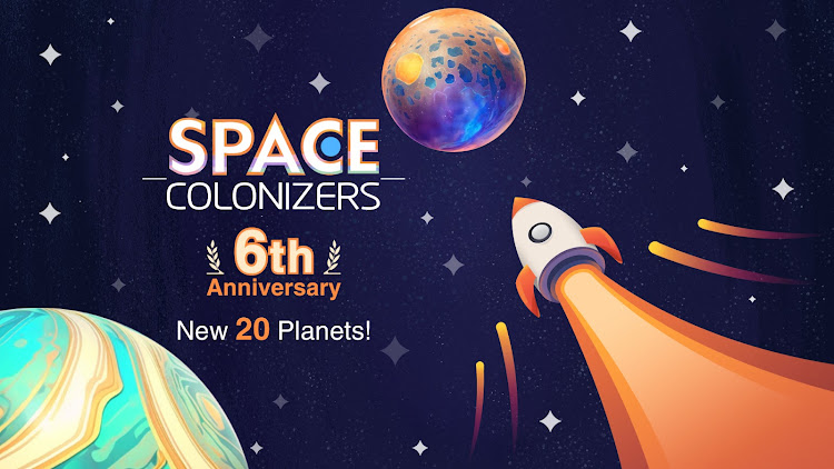 #6. Space Colonizers Idle Clicker (Android) By: CapPlay