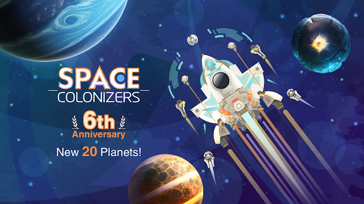 #7. Space Colonizers Idle Clicker (Android) By: CapPlay