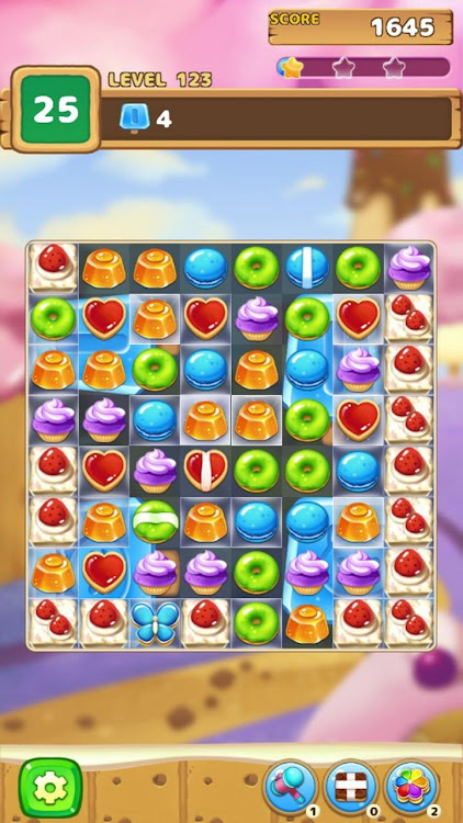 #8. Sugar POP - Sweet Match 3 (Android) By: SUPERBOX Inc