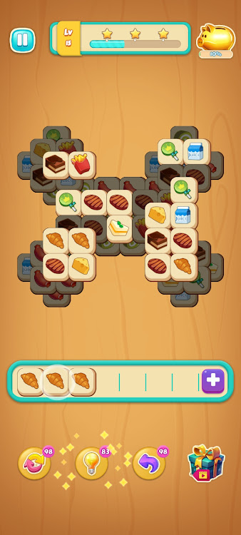 #5. Tile Match Fun: Classic Puzzle (Android) By: oukulin