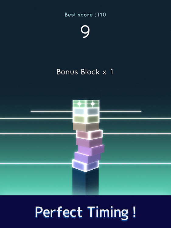 #9. One Two Stack (Android) By: Yabusaka Design