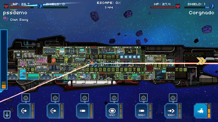 #7. Pixel Starships™ (Android) By: Savy Soda