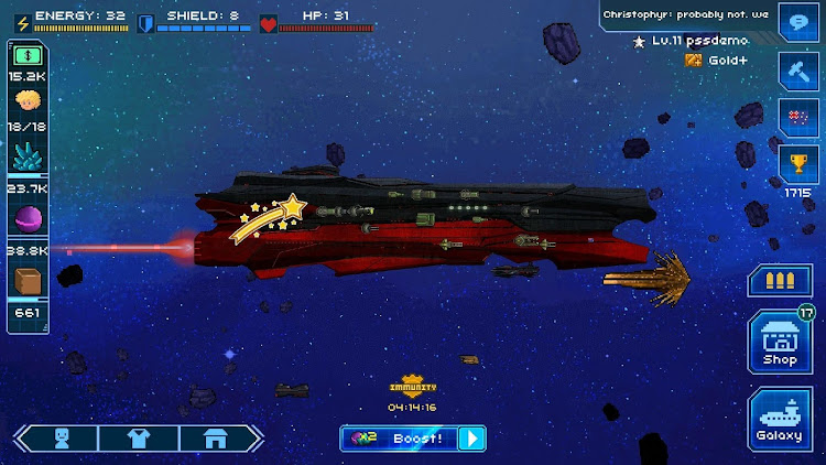 #8. Pixel Starships™ (Android) By: Savy Soda