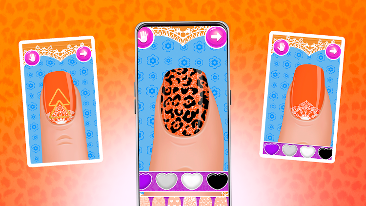 #8. Nail Salon : princess (Android) By: Y-Group games