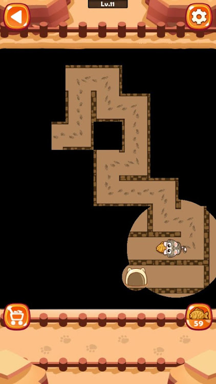 #8. Maze Cat - Rookie (Android) By: SUPERBOX Inc