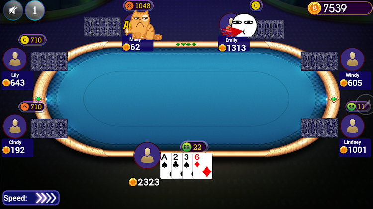 #2. Omaha Poker Offline (Android) By: Blue Wind Studio