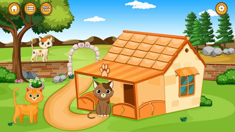 #6. Virtual cat pet care life (Android) By: Lion Roar