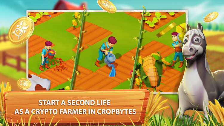 #6. CropBytes: A Crypto Farm Game (Android) By: CropBytes