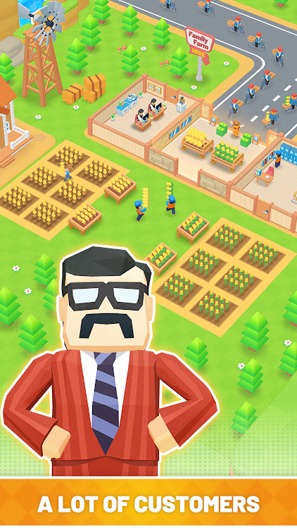 #2. Family Farm Tycoon-Idle Game (Android) By: Yo App