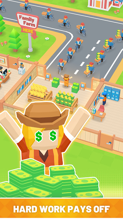 #3. Family Farm Tycoon-Idle Game (Android) By: Yo App