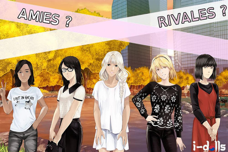 #4. I-Dolls - Otome Game (Android) By: Shukimo Studio