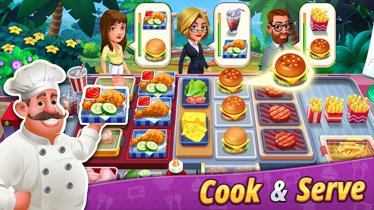 #9. Cooking Super Star -Tasty City (Android) By: AppOn Innovate