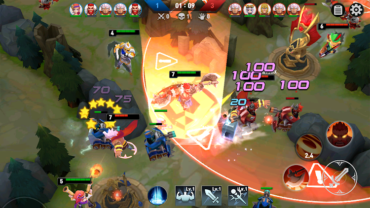 #5. Moba League:PvP Trainer (Android) By: 무지개토끼