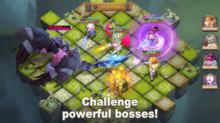 #5. Castle Clash: World Ruler (Android) By: IGG.COM