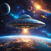 UFO Space Racing 3D icon