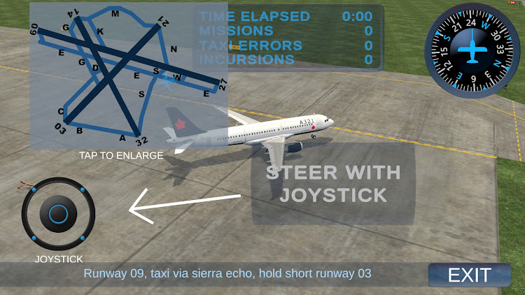 #2. Taxiway Madness (Android) By: Big Fat Simulations Inc.