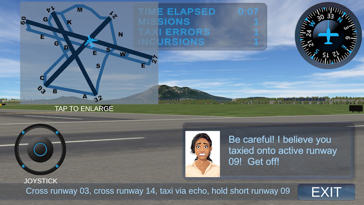 #3. Taxiway Madness (Android) By: Big Fat Simulations Inc.