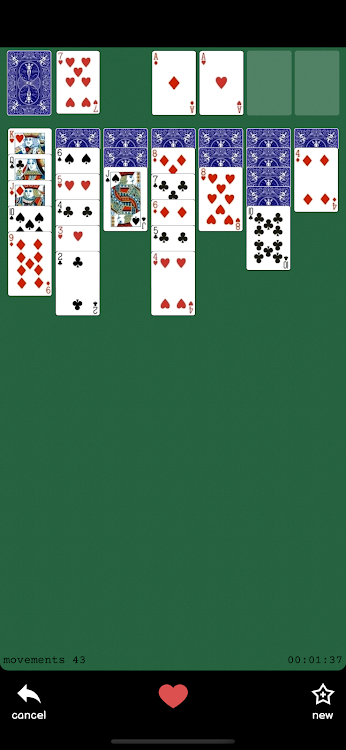 #3. Solitaire : classic cards game (Android) By: Sebastien BECKER