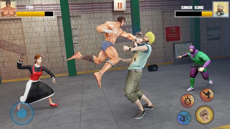 #6. Street Fight: Beat Em Up Games (Android) By: Fighting Arena