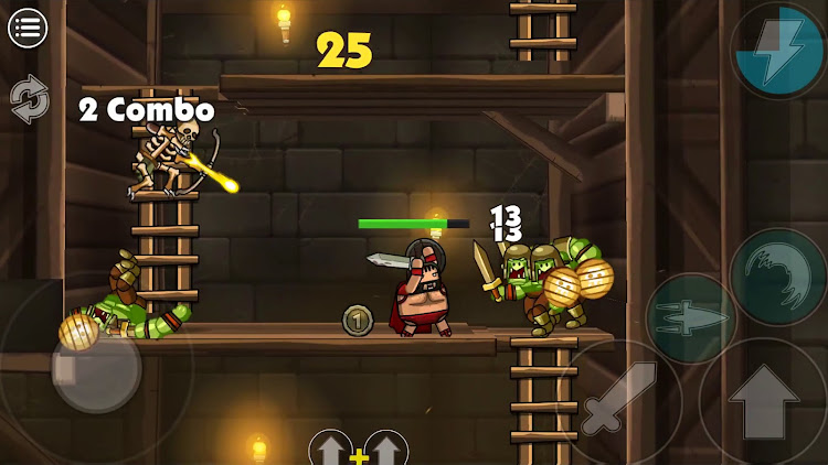 #9. Blackmoor 2: Action Platformer (Android) By: Four Fats Limited