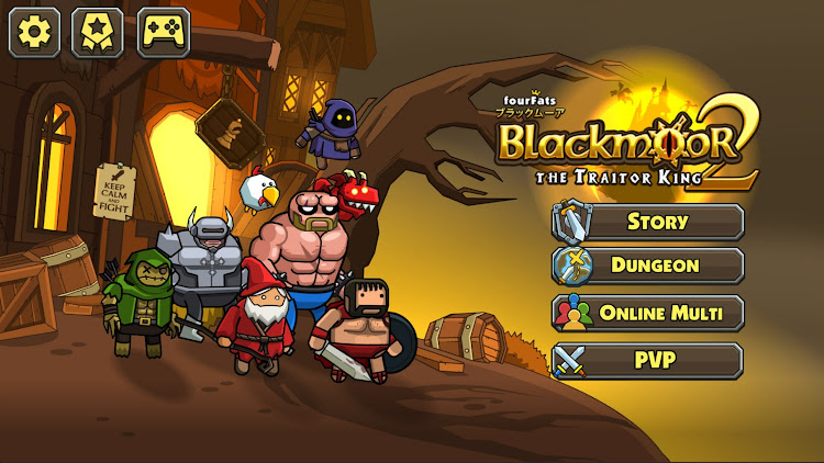 #8. Blackmoor 2: Action Platformer (Android) By: Four Fats Limited