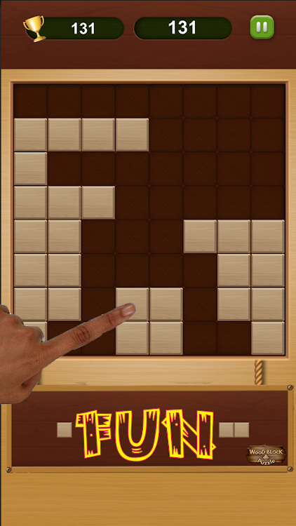 #3. Wood Block Puzzle 2024 (Android) By: CataStoica