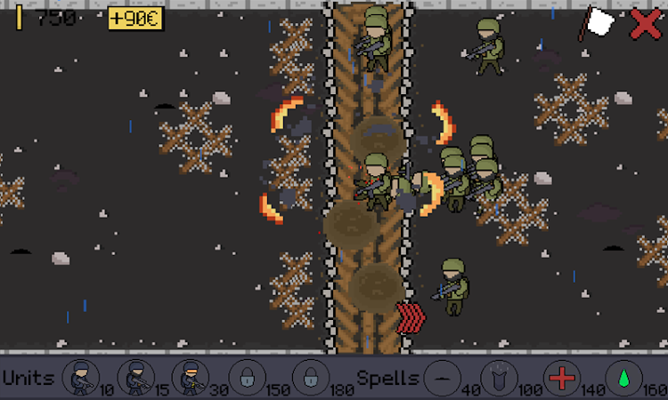 #7. Trench Warfare World War 2 (Android) By: BatiGames