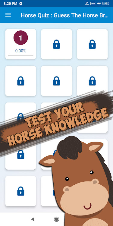 #2. Guess the horse breed (Android) By: khicomro