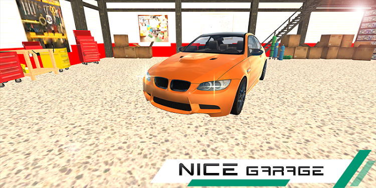 #6. E92 Drift Simulator: Car Games (Android) By: Black Eye Studios