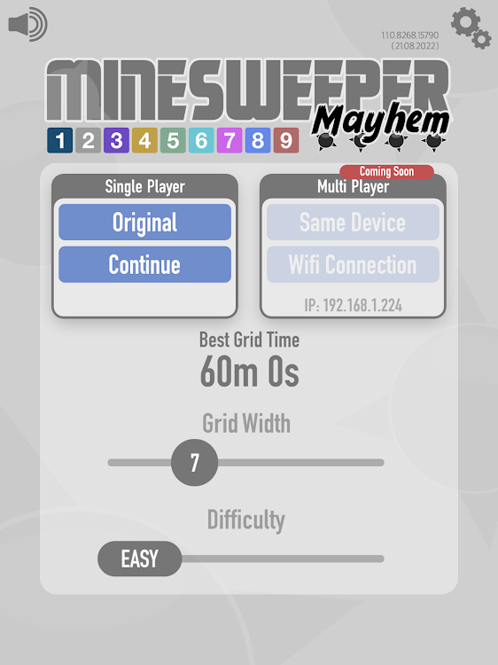 #5. Minesweeper Mayhem (Android) By: E.B.S.