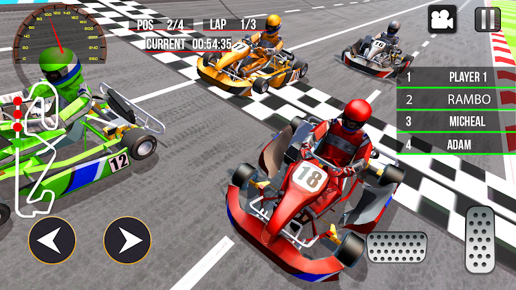 #8. Go Kart Racing Games Car Race (Android) By: Games For Fun Studios