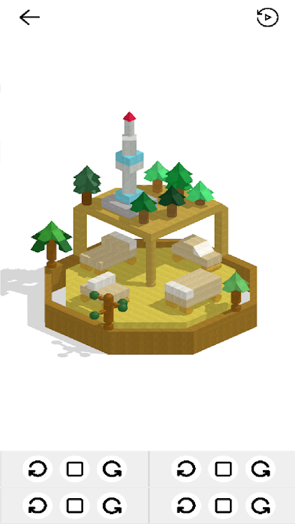 #3. NuriBlock - 3D Pixel Art (Android) By: YOOHYUCKJAE