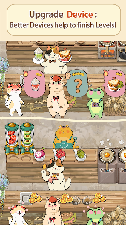 #3. Purr-fect Chef: Cats Can Cook (Android) By: Supernova Games Inc