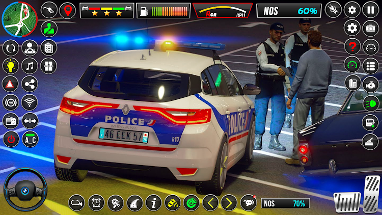 #9. US Police Car Chase Car Game (Android) By: Verx Labs