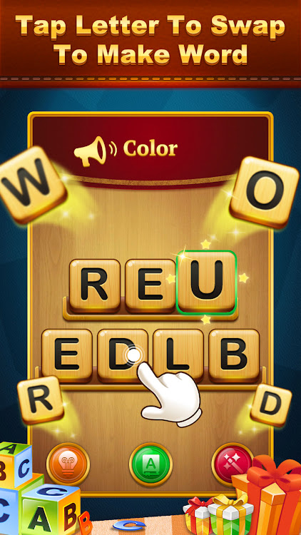 #2. Word Jumble Puzzle (Android) By: ARCFUN