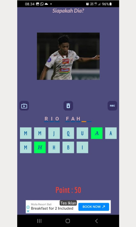 #9. Tebak Pemain Persija Jakarta (Android) By: muhammad alfit