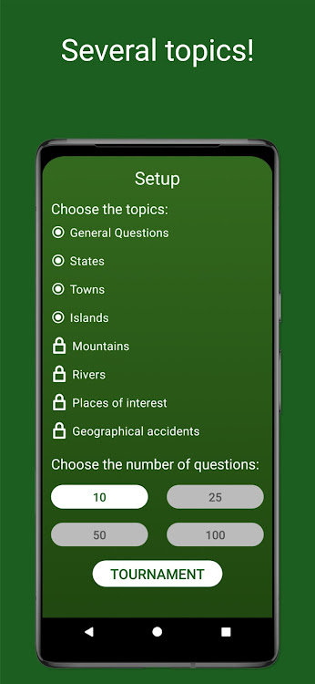 #2. Geography of Mexico (Android) By: Miguel Flecha