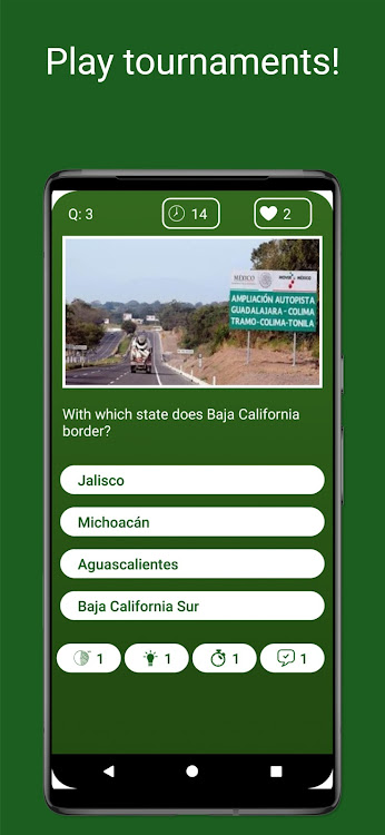 #4. Geography of Mexico (Android) By: Miguel Flecha