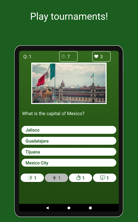 #9. Geography of Mexico (Android) By: Miguel Flecha