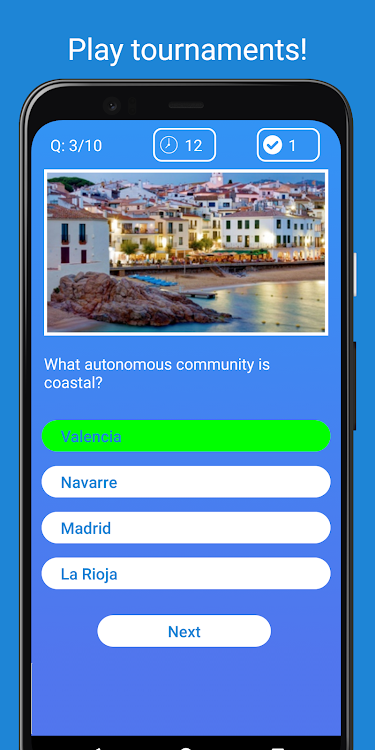 #4. Geography of Spain (Android) By: Miguel Flecha