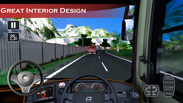 #4. Modern Bus Simulator 3D Game (Android) By: ZA Gaming Studio