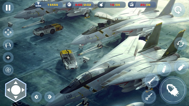 #4. Warplanes Air Combat Simulator (Android) By: Zamsolutions