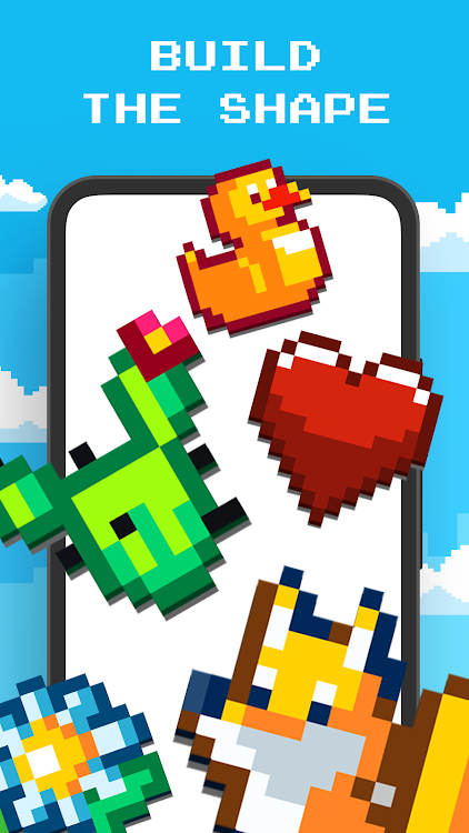 #3. Blockin' Color - Block Puzzle (Android) By: Hitapps