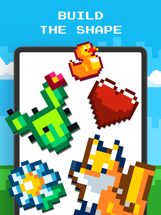 #9. Blockin' Color - Block Puzzle (Android) By: Hitapps