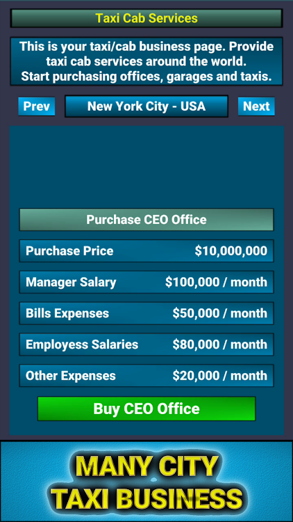 #5. Business Life Simulator Game (Android) By: Umar Khaleeq