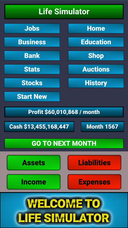 #9. Business Life Simulator Game (Android) By: Umar Khaleeq