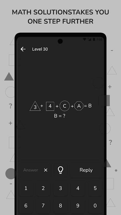 #4. Math Puzzle - Brain Riddles (Android) By: Moocsoft