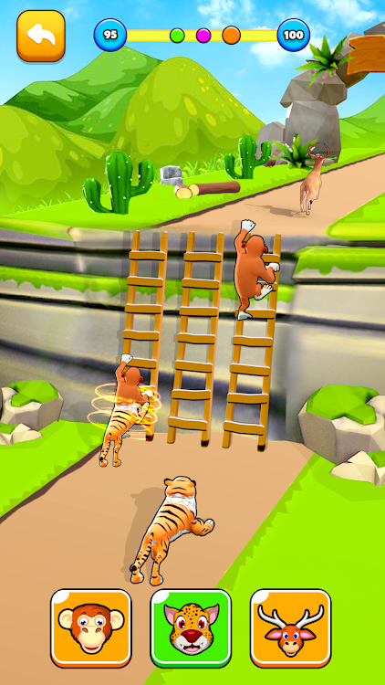 #4. Animal Shape Transforming Race (Android) By: Falcon Gamerz