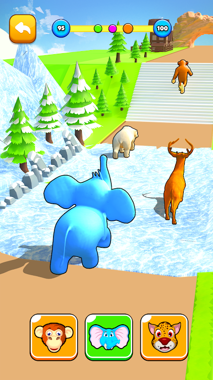 #7. Animal Shape Transforming Race (Android) By: Falcon Gamerz